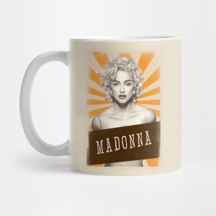 Vintage Aesthetic Madonna 80s Mug